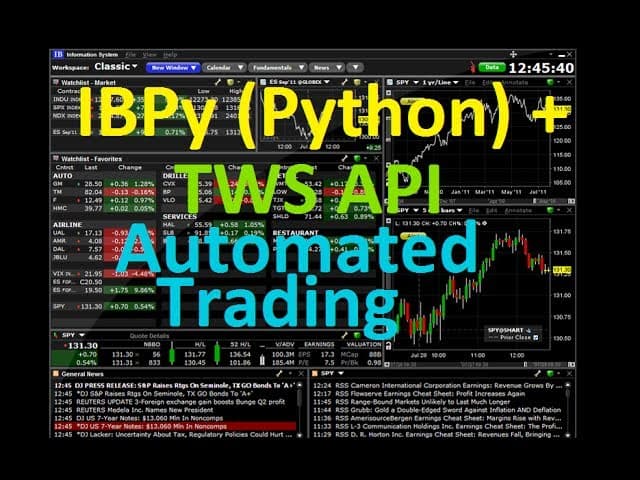 Showcase image for Algorithmic Trading System Debugging & Optimization (IBKR API)